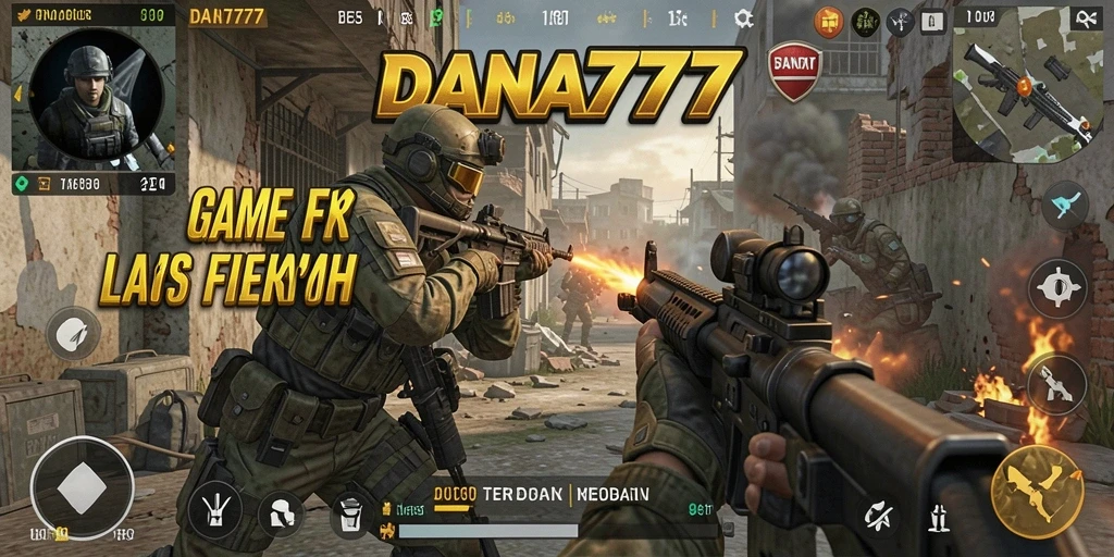 Tangkapan layar gameplay DANA777 menunjukkan aksi pertempuran yang mendebarkan.