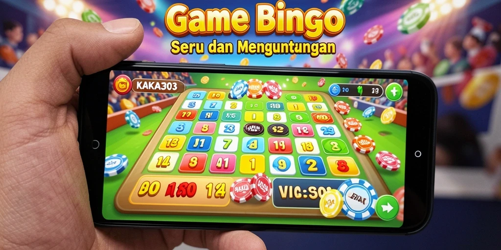 Screenshot gameplay KAKA303 yang menunjukkan keseruan permainan Bingo.