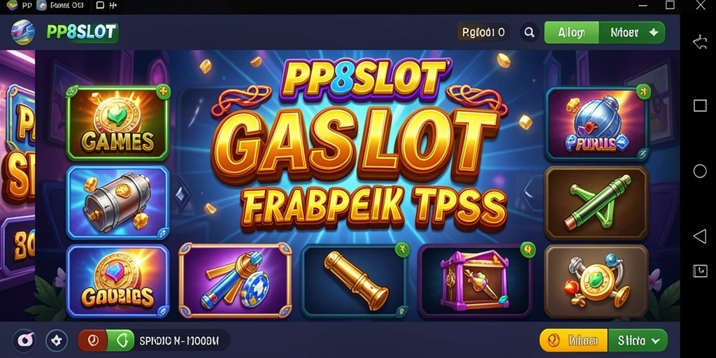 Tangkapan layar utama PP8SLOT menampilkan gameplay dinamis dengan grafis menawan.